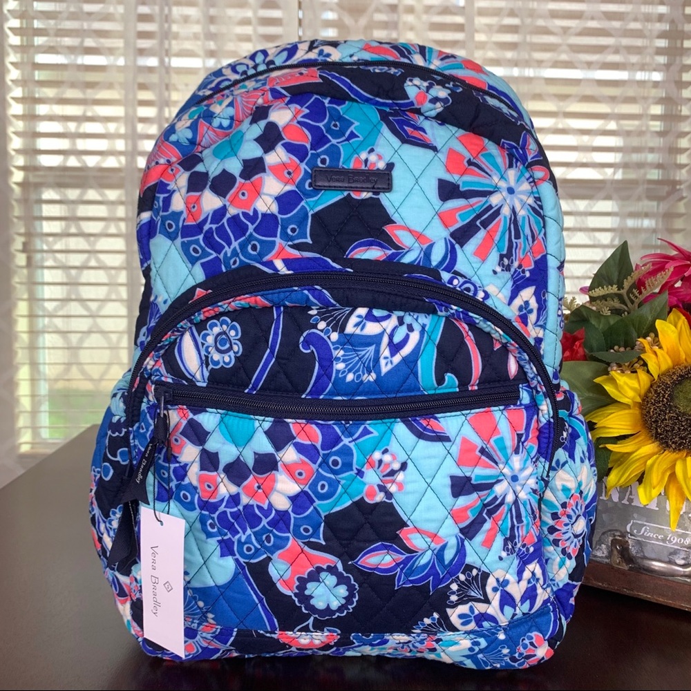 SOLD Vera Bradley Backpack ~ Lotus Flower Swirl